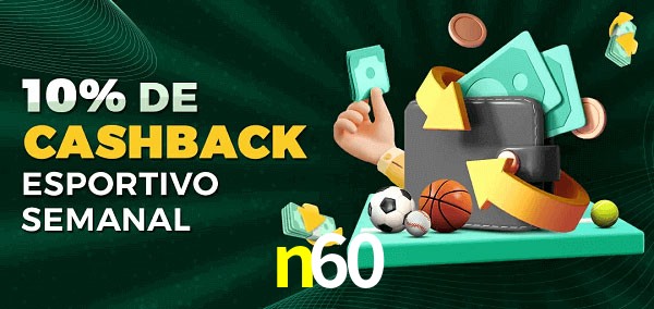 10% de bônus de cashback na n60
